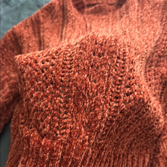 Cozy Rust Sweater - Picture 3 of 4